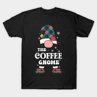 Coffee Gnome Christmas T-Shirt